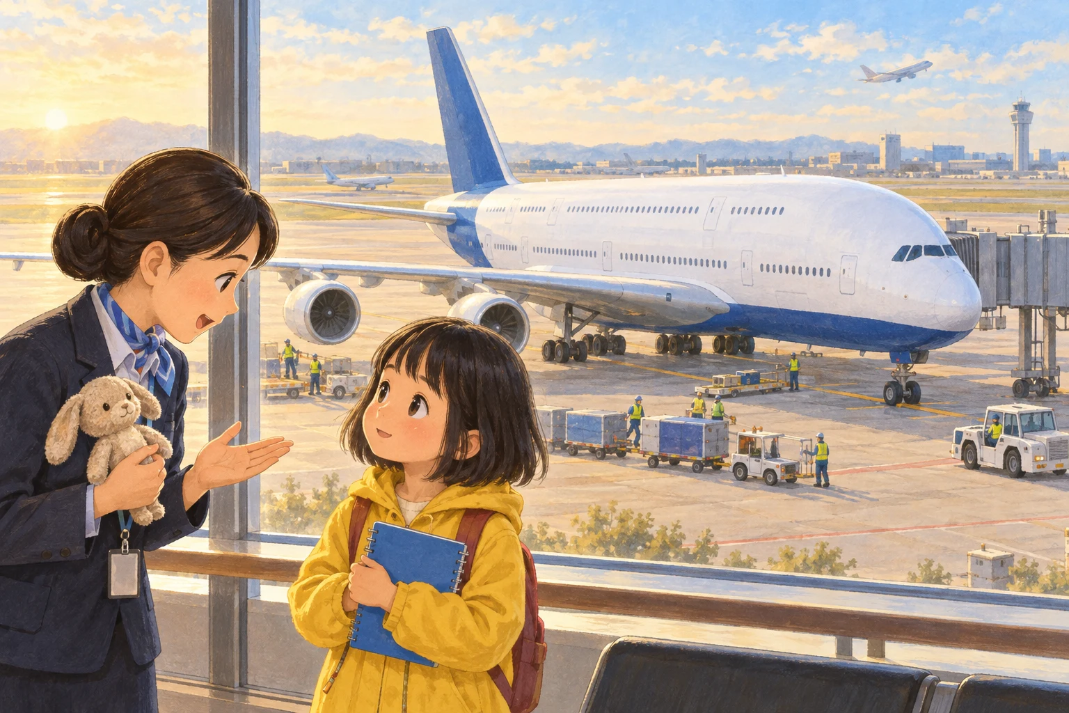 エアバスA380の絵本