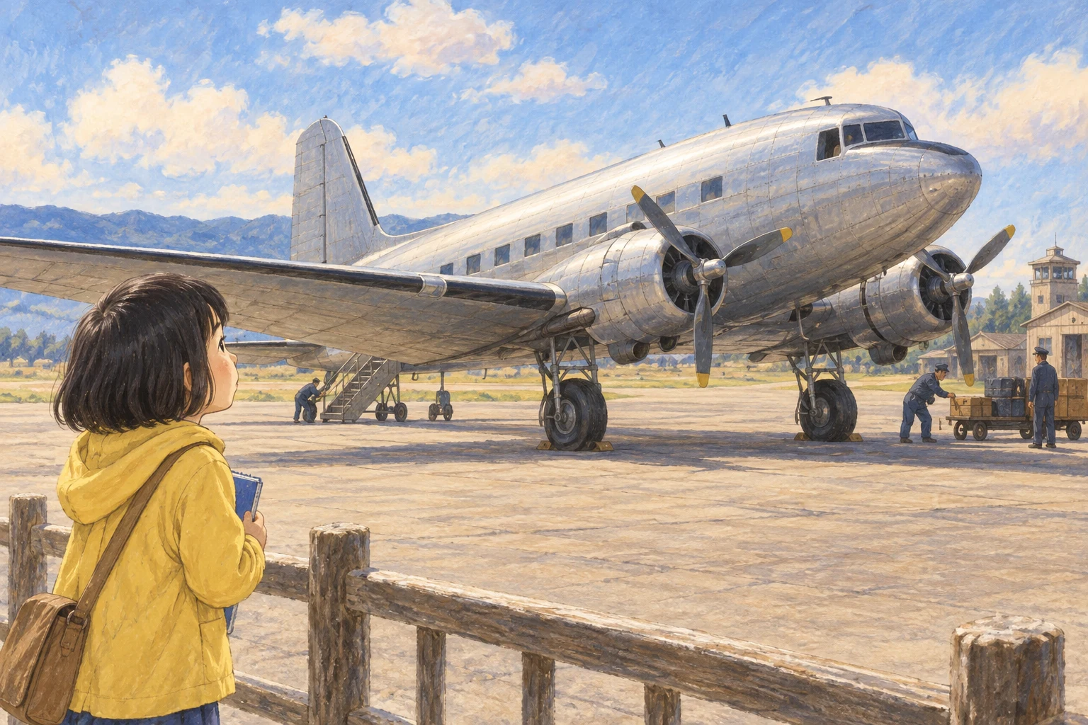 ダグラスDC-3の絵本